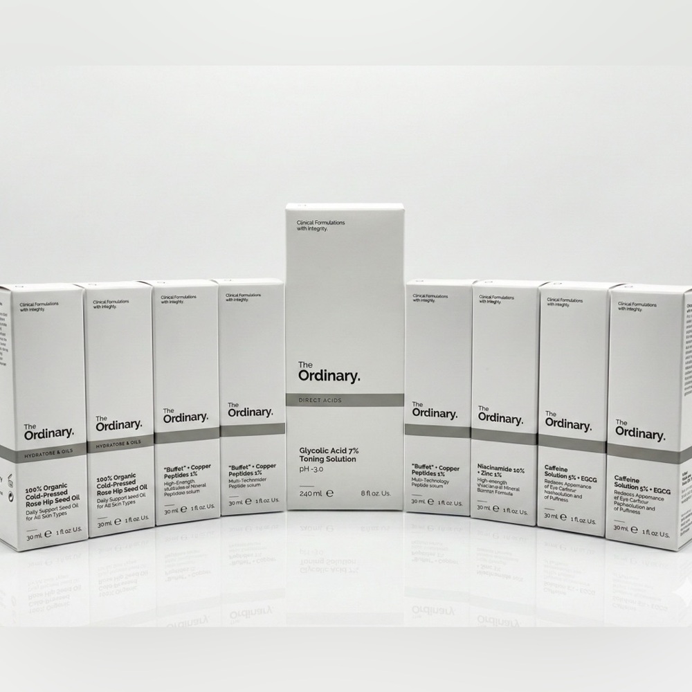 NEW ‼️ 9 X THE ORDINARY SET ‼️ - BUNDLE OF 9 BOTTLES SERUM SKINCARE - ALL SEALED